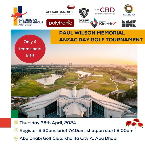 PAUL WILSON MEMORIAL ANZAC DAY GOLF TOURNAMENT